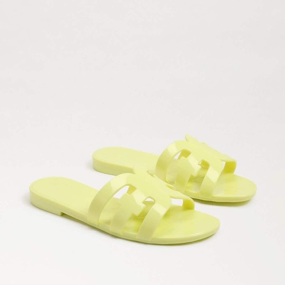 FINAL PRICE Sam Edelman Bay Jelly Slide-- Kiwi - Picture 1 of 13
